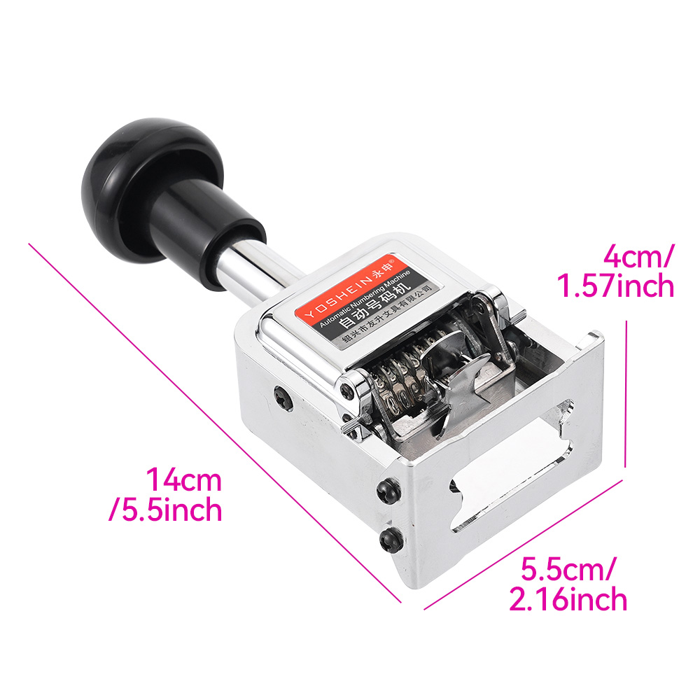 เครื่องตีหมายเลขอัตโนมัติ 7 หล - Rubber Date Stamp บทวิจารณ์และราคา