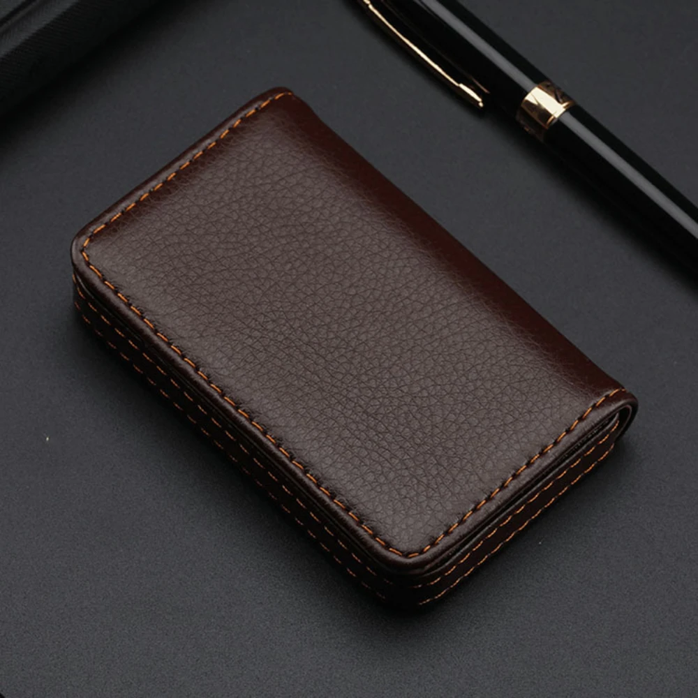 กระเป๋าใส่บัตรเครดิตหนัง PU แบ - Index Card Holder บทวิจารณ์และราคา