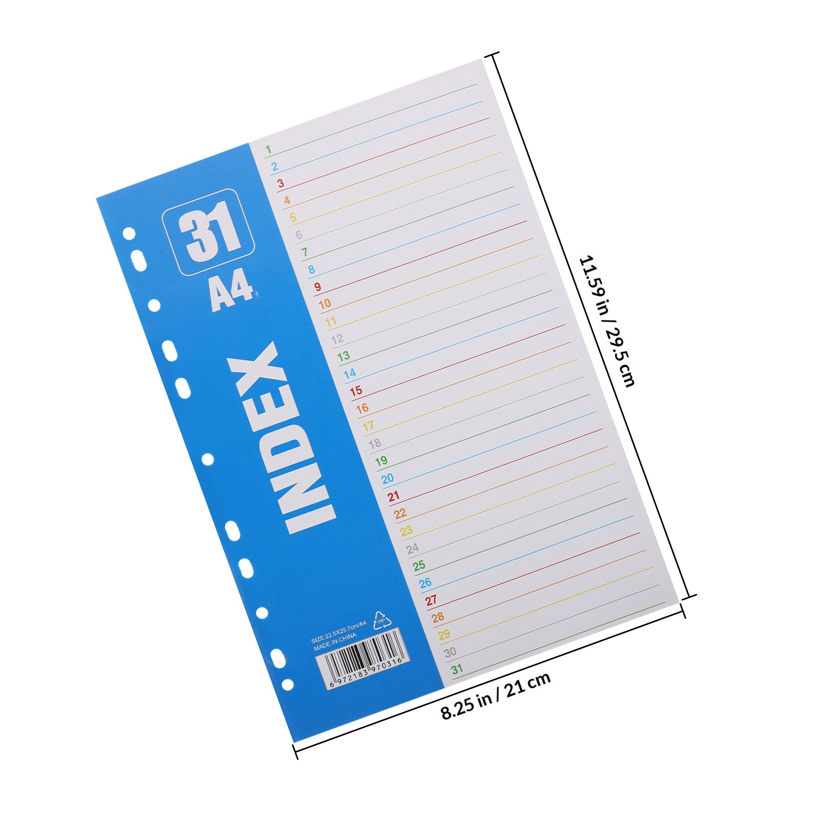 ชุด 1 ชุด แผ่นแบ่งหน้าแบบมีหมา - Tab Divider A4 บทวิจารณ์และราคา