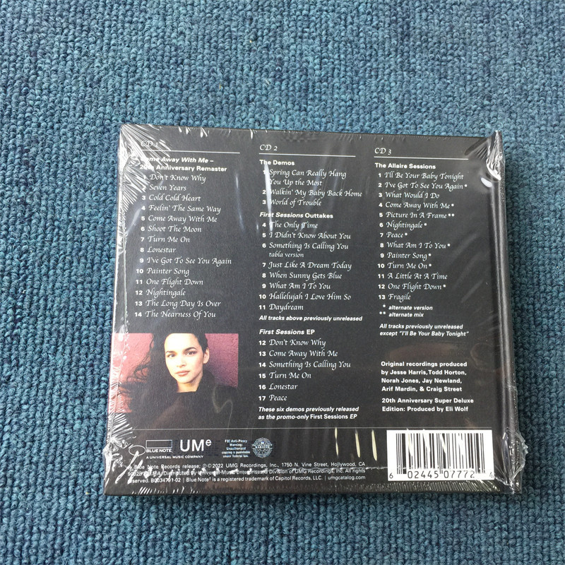 ซีดี Come Away With Me 3CD 20t - Archive Box Set บทวิจารณ์และราคา