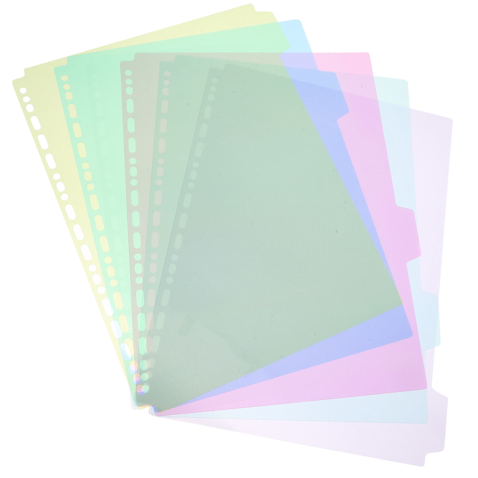 แฟ้มเอกสาร 6 ชิ้น พร้อมแผ่นแบ่ - Tab Divider A4 บทวิจารณ์และราคา