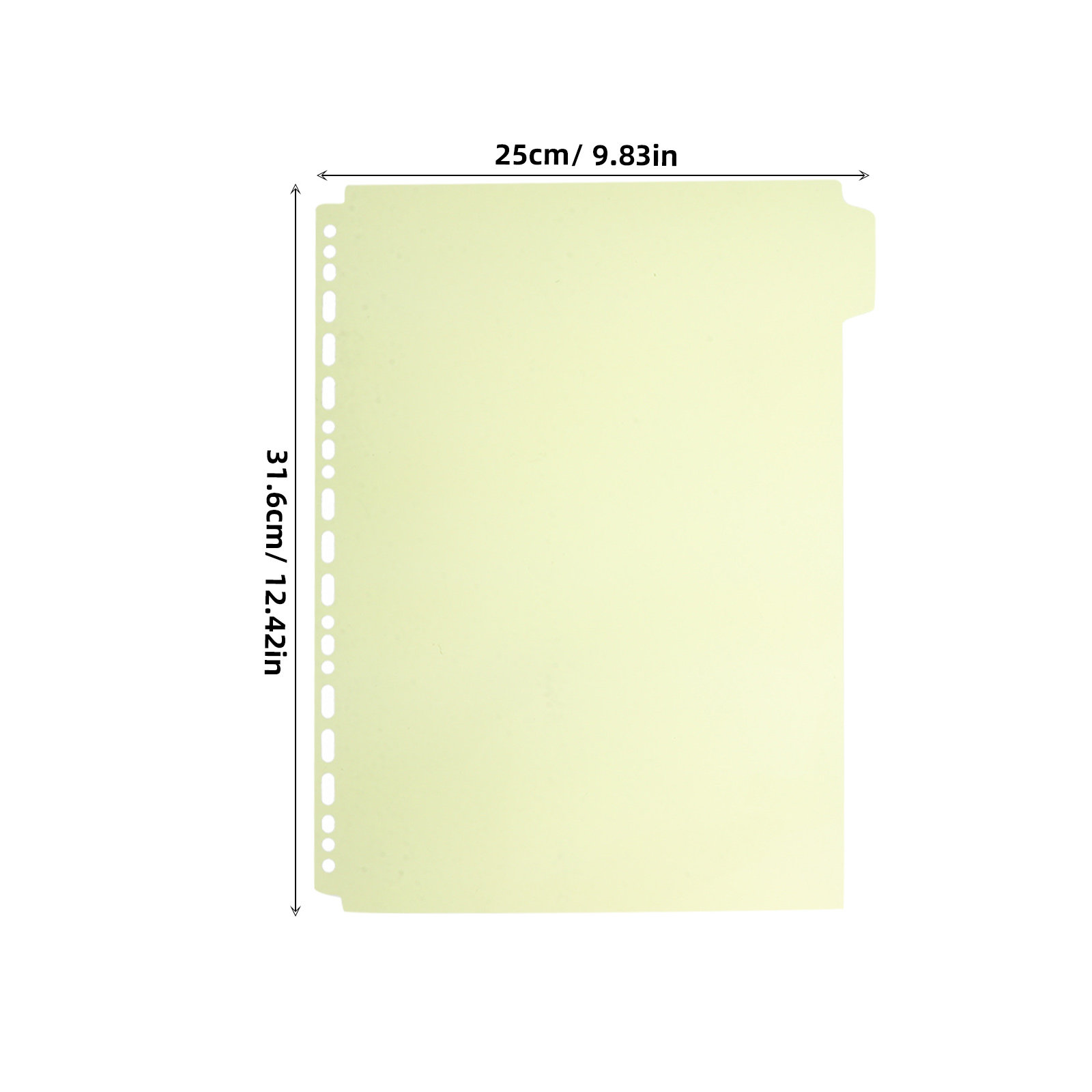 แฟ้มเอกสาร 6 ชิ้น พร้อมแผ่นแบ่ - Tab Divider A4 บทวิจารณ์และราคา