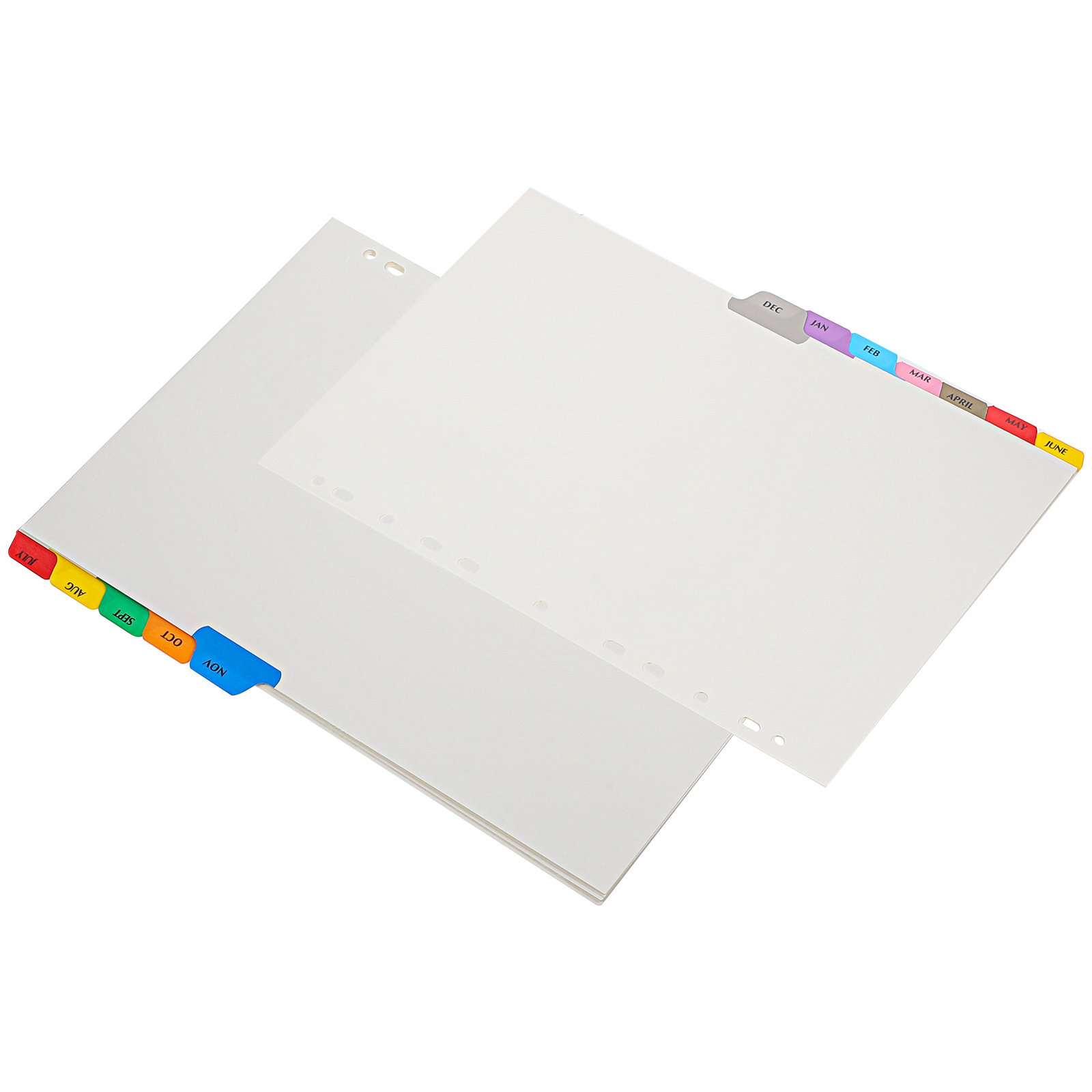แผ่นแบ่งเอกสาร 12 แผ่น แบบถอดไ - Tab Divider A4 บทวิจารณ์และราคา