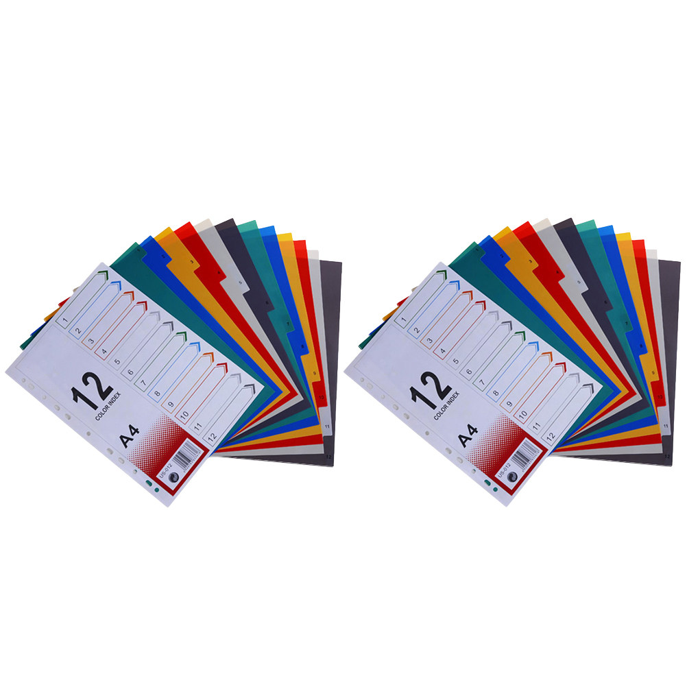 กระดาษแบ่งหน้า 2 ชิ้น แบบกว้าง - Tab Divider A4 บทวิจารณ์และราคา