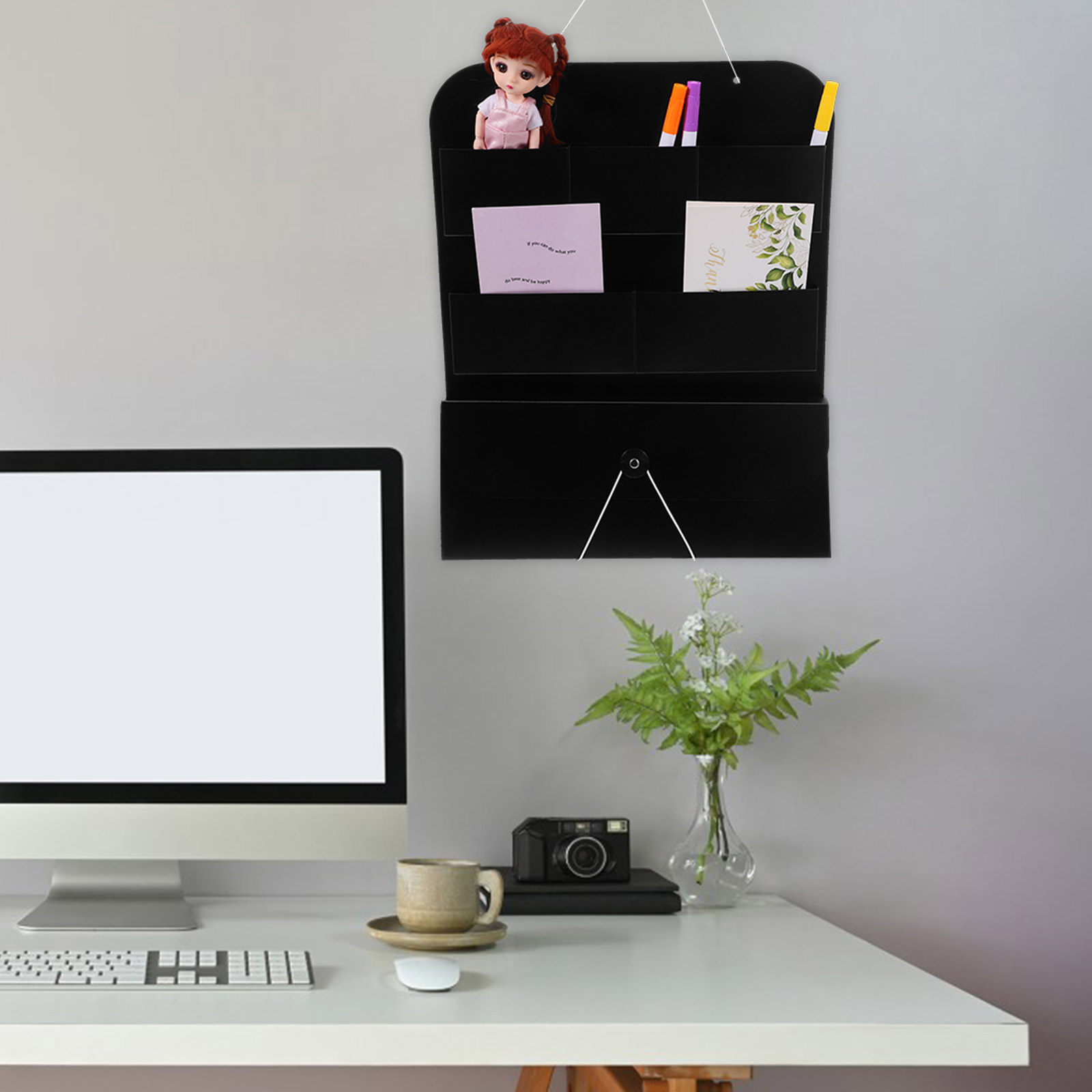 ที่เก็บเอกสารแบบแขวนติดผนัง วั - Magazine Holder Rack บทวิจารณ์และราคา