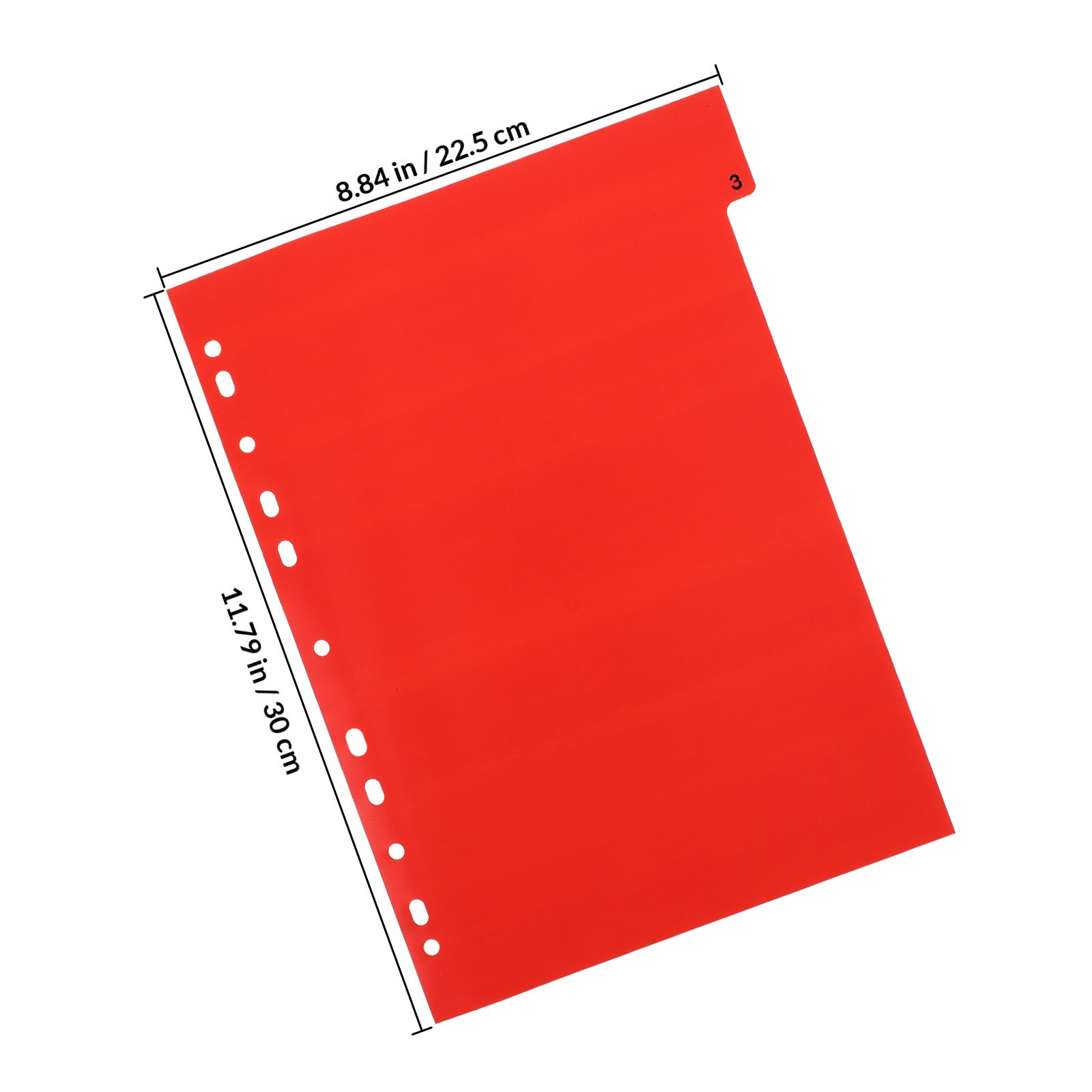 แผ่นแบ่งเอกสารพลาสติกสีสันสดใส - Tab Divider A4 บทวิจารณ์และราคา